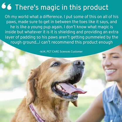 Paw Wax - 2 Oz Tin of Dog Paw Balm for Dry Paws - Paw Soother for Dogs - Paw Pad Moisturizer - Dog Paw Cream - Cat Paw Balm or Snout Soother for Dogs