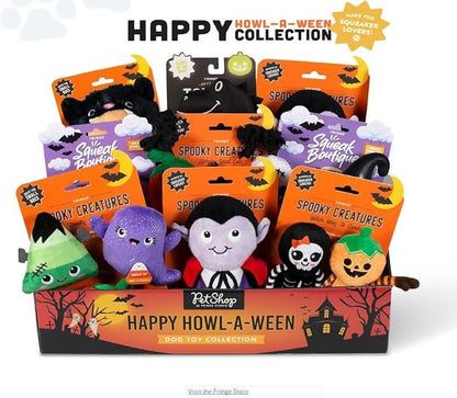 Fringe Studio Pet Toy, Boo YAH! Plush Dog Toy 3 PCS Set, PetShop Collection (662191)