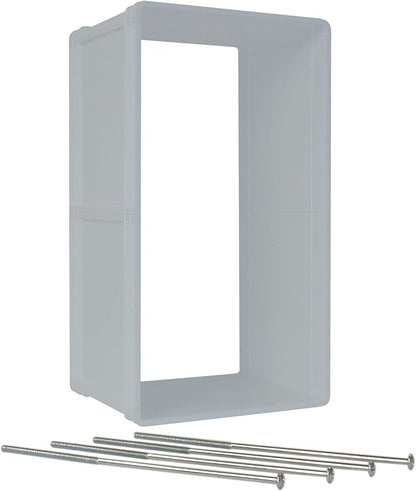 Ideal Pet Products Designer Series Ruff-Weather Pet Door Wall Installation Kit, Extra Large, 9-3/4" x 17" Flap Size (Pet Door Sold Separately)