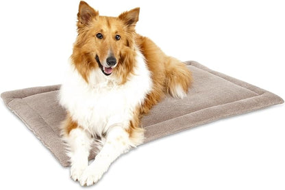 Petmate Aspen Pet Rectangular Kennel Mat, Dark Gray, for 40' Crates