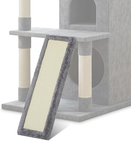 Dansydaisy Cat Tree Replacement Parts 23.8 x 8.5 Inch Cat Tree Tower Accessories Sisal Ladder Scratching Board Kitty Scratcher Refill Board Furniture Parts for DIY Indoor Kitten Condo Activity Center