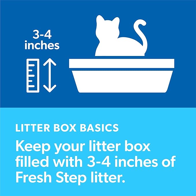 Fresh Step Extreme Clumping Litter with Febreze Freshness,Mountain Spring Scent Clumping Cat Litter with Guaranteed Odor Control,14 lb. Box,(Pack of 2)