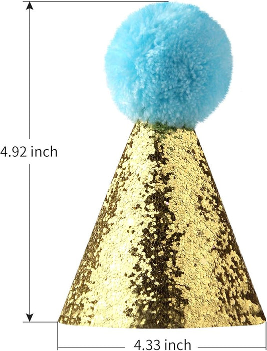 3pcs Dog Birthday Hat for Pets Party Decoration Supplies， Cat Kitten Headband Hats Charms Grooming Accessories