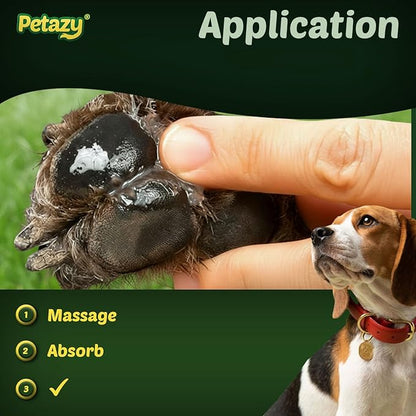 Everyday Dog Paw Balm for Dogs - Daily Paw & Nose Moisturizer, Prevents Dry Cracked Paws, Natural Paw Wax with Beeswax, Shea Butter, Coconut Oil, Wheat Germ, & Vitamin E