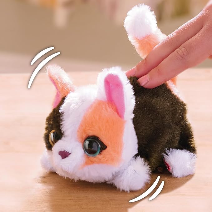 furReal My Minis Kitty Interactive Toy, Small Plush Kitty with Motion, Stuffed Animals, Kids Toys for Ages 4 Up by Just Play