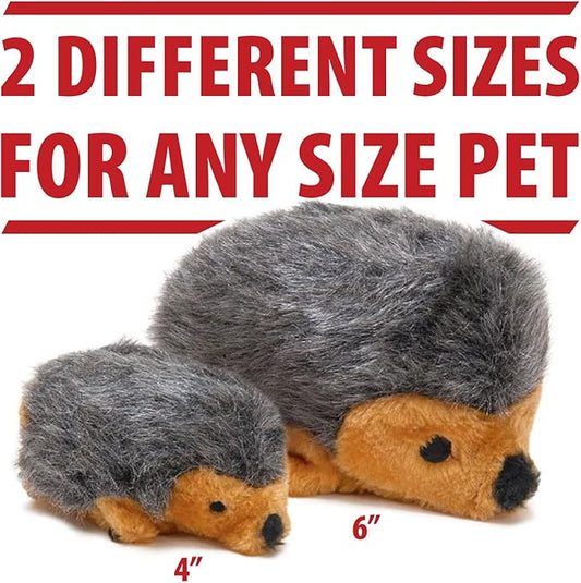 Jeffers Pet Plush Dog Toy with Squeaker, Hedgehog 4" - Cute, Soft Squeaker & Grunting Plush for Small to Medium Dogs, Interactive Play, Cuddle Toy, Perfect, Stocking Stuffer