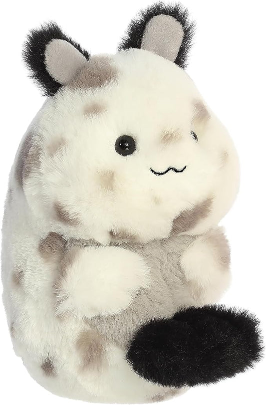 Aurora® Playful Rolly Pet™ Serendipity Sea Bunny™ Stuffed Animal - Compact Size for On-the-Go Fun - for Adults, Kids, Birthdays, and Anniversaries - White 5 Inches