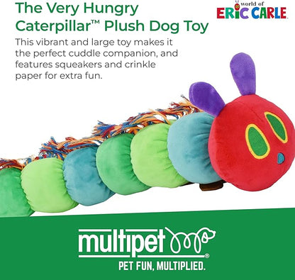 Multipet Very Hungry Caterpillar 18" Plush Dog Toy