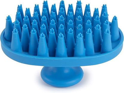 Dexas BrushBuster Silicone Gentle Dog Grooming and Massage Brush