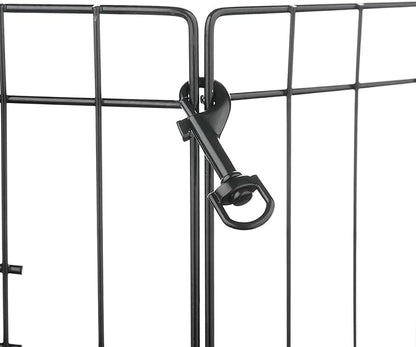 Pet Trex 24" Exercise Playpen for Dogs Eight 24" x 30" High Panels with Gate