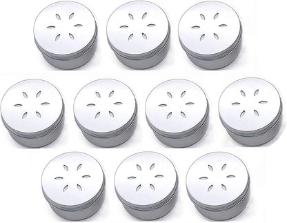 Scent Work Tins 6 Pack, Dog Training Box, Nose Work Containers (10pcs Drip)