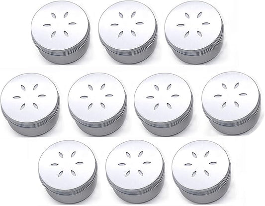 Scent Work Tins 6 Pack, Dog Training Box, Nose Work Containers (10pcs Drip)