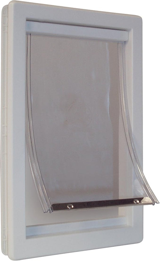 Ideal Pet Products Designer Series Plastic Pet Door with Telescoping Frame, Super Large, 15" x 20" Flap Size
