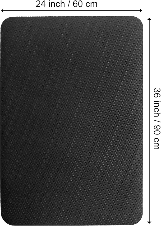 Seagull Multipurpose Foam Rubber Pet Grooming Table Mat 24 x 36 Inch Dog Grooming Mat for Table Cat Grooming Mat Dog Bath Mat Pet Vet Mat Non Slip Soft Waterproof Anthracite