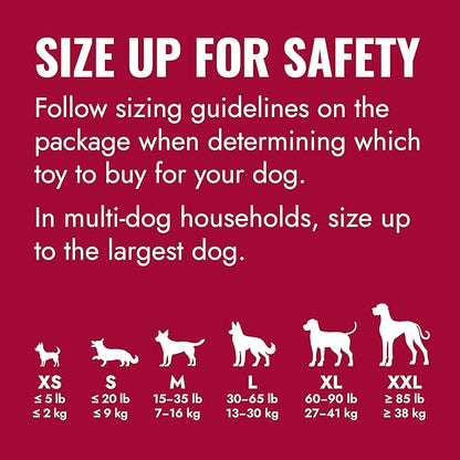 KONG Classic Stuffable Dog Toy - Fetch & Chew Toy for Dogs - Treat-Filling Capabilities & Erratic Bounce for Extended Play Time - Durable Natural Rubber Material - for Medium Dogs (Pack of 2)