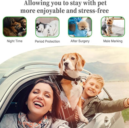 Dog Diaper Liners Booster Pads, 150ct Disposable Dog Diapers Inserts Male Female for Washable Doggie Belly Bands Wraps Covers Period Panties(Regular)