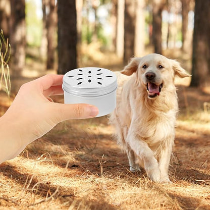 FRCOLOR Dog Scent Training Case 2.67X2.67X1.37In Dog Nose Work Training Tool Pet Scent Box for Agility and Behavior