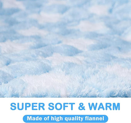 Homimp 2 Pack Guinea Pig Bed, Waterproof Reusable Small Animal Bed,Super Absorbent Pee Pad Mat for Rabbit Bunny Hamster Rat Hedgehog Chinchilla,Washable Fleece Cage Liners 12"x12"