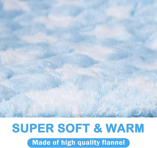Homimp 2 Pack Guinea Pig Bed, Waterproof Reusable Small Animal Bed,Super Absorbent Pee Pad Mat for Rabbit Bunny Hamster Rat Hedgehog Chinchilla,Washable Fleece Cage Liners 12"x12"