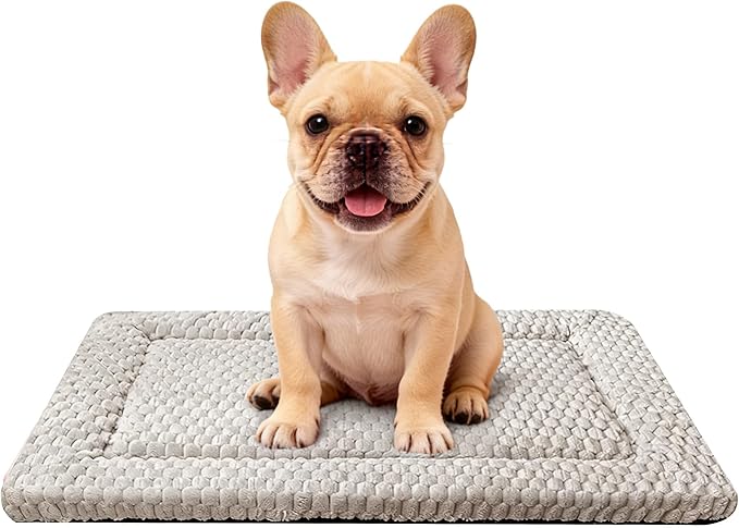 Dog Bed Mat (Light Brown, S(24"*18"*1.5"))