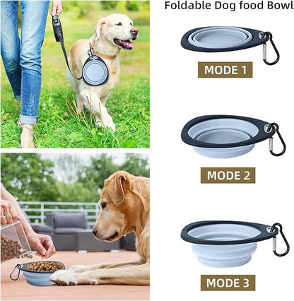 Airtight Small Cat Dog Pet Food Storage Containers BPA Free, with Large Pour Spout/1 Measuring Cup/ 4 Safety Locks and Double-layer Silicone Strip (Elegant Blue, 5L-1pack)