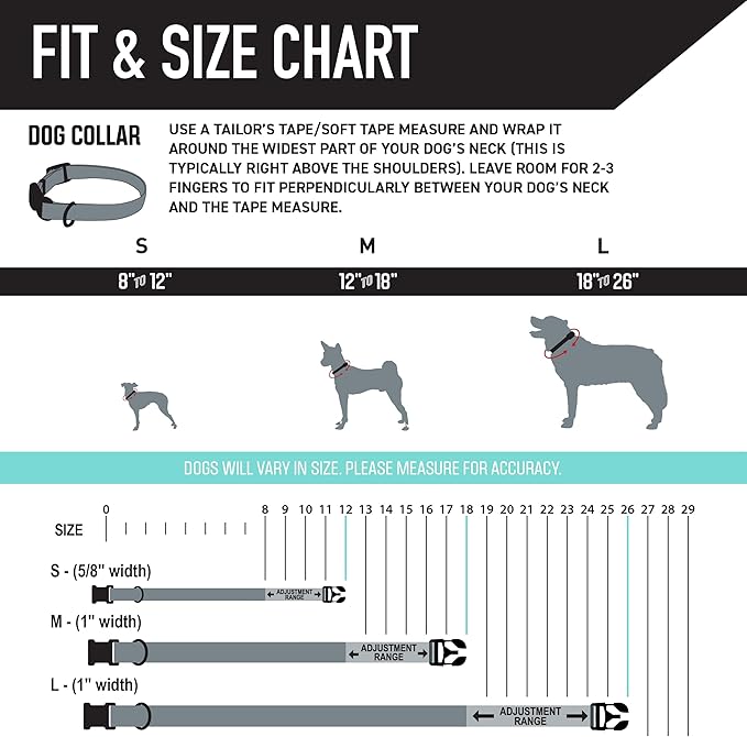 Wolfgang Heavy Duty, Adjustable Dog Collar with Quick Release Nylon Buckle for Walking & Training, MarbleSwirl Print, Small