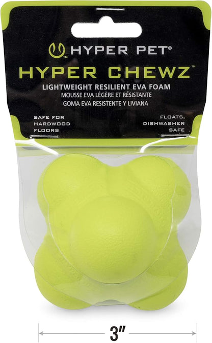 Hyper Pet Fetching Dog Toys - Throwing Bumpy Ball Dog Toy Made with EVA Foam - Lightweight & Floats on Water