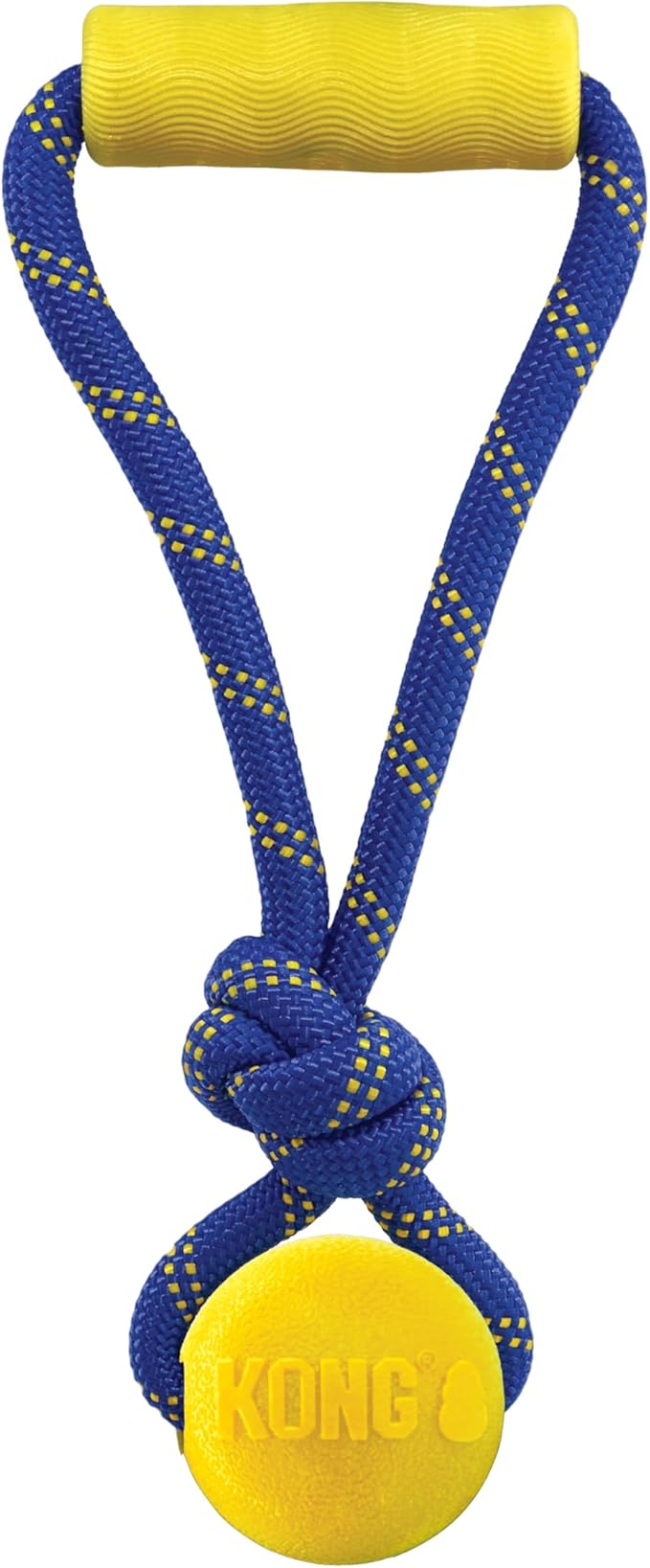 KONG Jaxx Brights Tug w/Ball Assorted Md