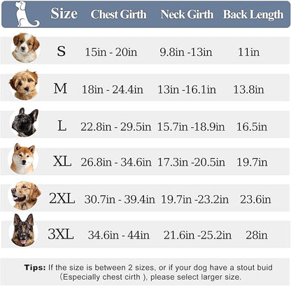PETDSH Dog Coat Small, Windproof Dog Jacket with Warm Fleece Lining, Thickened Collar Dogs Winter Coat, Adjustable Reflective Pet Coats for Cold Weather (Navy Blue, Small)