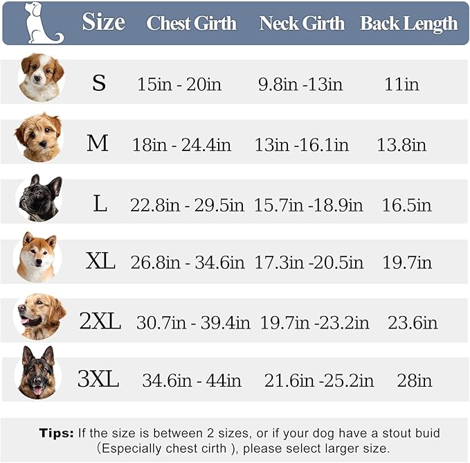 PETDSH Dog Coat Medium, Windproof Dog Jacket with Warm Fleece Lining, Thickened Collar Dogs Winter Coat, Adjustable Reflective Pet Coats for Cold Weather (Navy Blue, Medium)