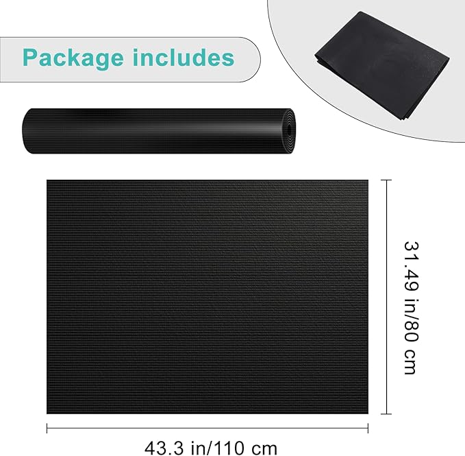 Pet Crate Floor Protection Mat, Mat for Under Dog Crate, 31.5" x 43.3" XXL Thin Cut to Fit Design Washable Floor Covering Reusable Waterproof Non Slip Rug Whelping Pad for Pet (XX-Large)