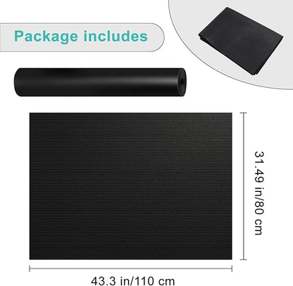 Pet Crate Floor Protection Mat, Mat for Under Dog Crate, 31.5" x 43.3" XXL Thin Cut to Fit Design Washable Floor Covering Reusable Waterproof Non Slip Rug Whelping Pad for Pet (XX-Large)