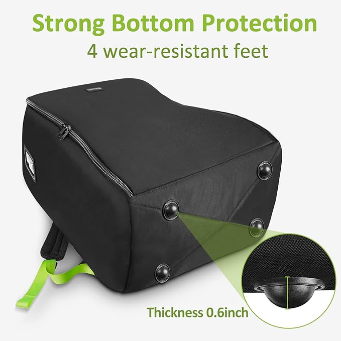 YOREPEK Padded Stroller Bag for Airplane Travel Fits for UPPAbaby MINU,MINU V2,MINU V3, Gate Check Stroller Bag with Large Inner Mesh Pocket, Sturdy Stroller Storage Backpack for Accessories