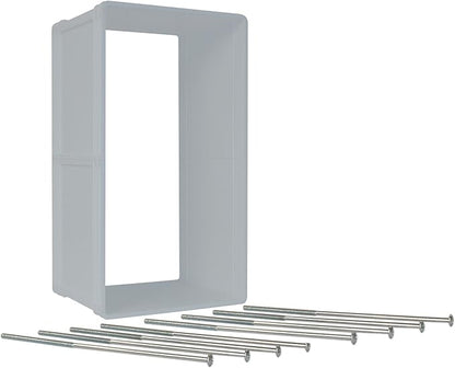 Ideal Pet Products Designer Series Ruff-Weather Pet Door Wall Installation Kit, Super Large, 15" x 23.5" Flap Size (Pet Door Sold Separately)