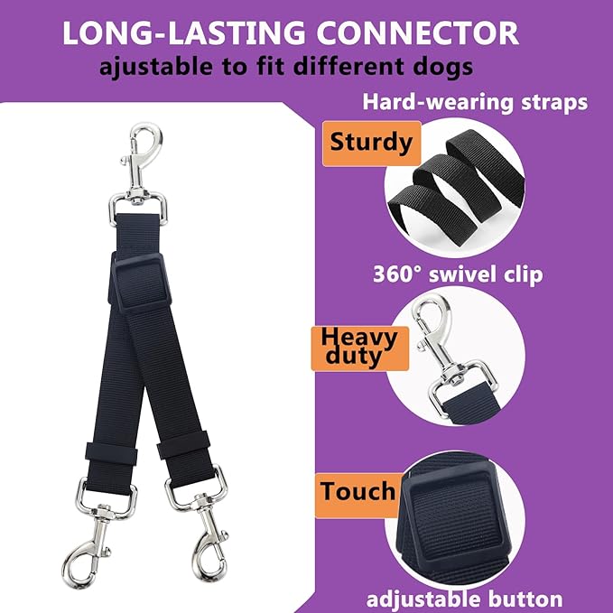 Pet Dog Grooming Belly Strap – 2 Inch Wide Waterproof Strong PVC Support Band, Grooming Loop Restraint for Pet Bathing & Grooming (Black-Long)