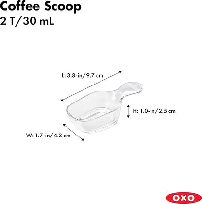 OXO Good Grips POP Container Coffee Scoop, Clear