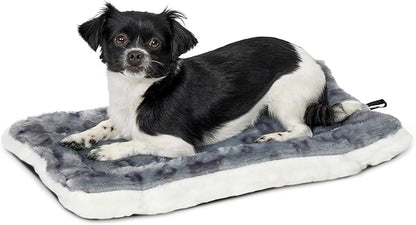 MidWest Homes for Pets Reversible Pet Bed; Machine Washable; Great for Small Dog Breeds; Spotted Gray; 22"; 40222-FVGYS