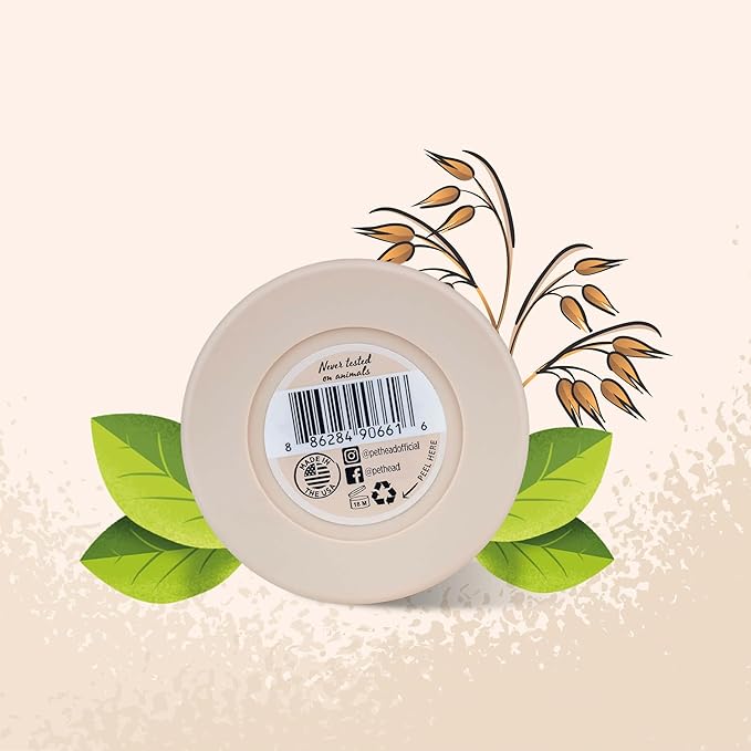 Pet Head On All Paws Oatmeal Paw Butter | Soothes & Nourishes for Soft Crack-Free Paws and Noses | Paw Moisturizer Balm | Vegan | Lick-Safe | Gentle Formula for Puppies | Made in USA | 1.4 oz.