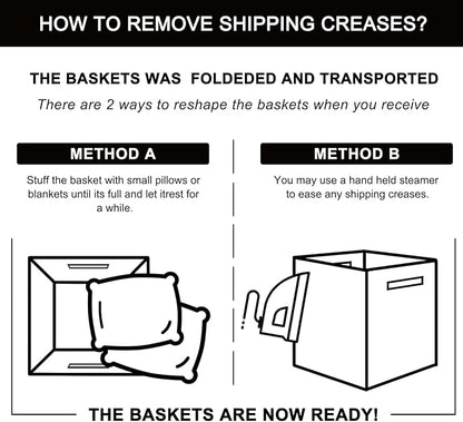 OIAHOMY Storage Cubes 11 Inch - 3 Pack, Cotton Rope Woven Baskets for Organizing, Square Storage Baskets for Shelves Organizer, Classroom, Kids Toy Bins, Closet, Baby Nursery-White