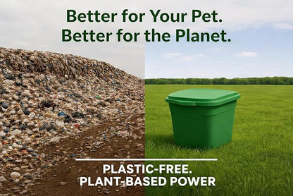 MossyPaws Biobased Dog Poop Bags – 240 Count (16 Rolls) – Plant-Based, Leak-Proof, Durable – Eco-Friendly Pet Waste Bags with Recyclable Packaging – 9x13 Inch – Fits All Dispensers