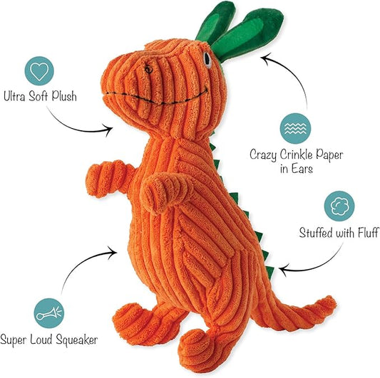 Fringe Studio Plush Dog Toy, Carrot ‘Bout You, Petshop Collection (314305)