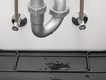 WeatherTech Single High Pet Feeding System w/Plastic Dog/Cat Bowls - 10" High Stand Dark Grey (PSH6410DGDG)