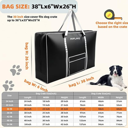 Carrying Case for Dog Crate & Playpen, All-in-One Storage Bag for Collapsible Pet Products, Portable Travel Carrier for Foldable Dog Bed, Cat Bed and Pet Supplies