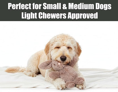 SPOT Cuddle Bunnies Dog Toy - Soft, Plush Fabric Dog Toy with Squeaker, Perfect for Cuddling, Great for Dogs and Puppies of All Ages, Medium to Large Breeds - 13" Rabbit, Assorted Colors