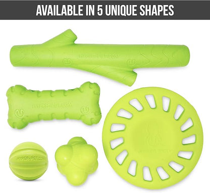 Hyper Pet Fetching Dog Toys - Throwing Bumpy Ball Dog Toy Made with EVA Foam - Lightweight & Floats on Water