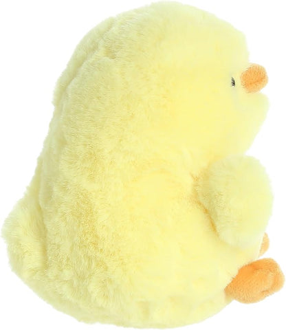 Aurora® Playful Rolly Pet™ Chickadee Chick™ Stuffed Animal - Compact Size for On-the-Go Fun - for Adults, Kids, Birthdays, and Anniversaries - Yellow 5 Inches