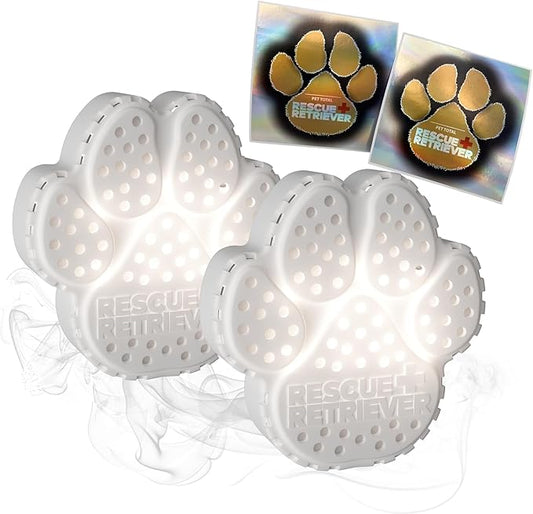 Rescue+Retriever Pet Safety Notification Device | Smoke-Activated Strobe Alert for Dogs & Cats | Designed by a Firefighter | 2025 Pet Innovation Award Winner