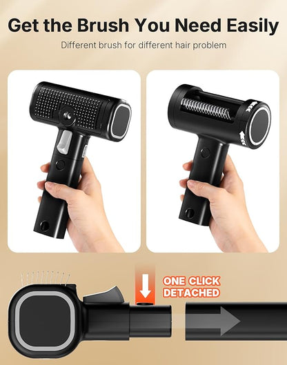 5-in-1 Cat Hair Brush, Dog Grooming Steam Comb for Long Short Haired Indoor Cats Spritz Comb for Deshedding, Detangling, Pet Brush for Kitten Rabbit Massage, with 3 Essence Liquid