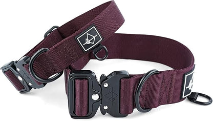 Made to ROAM Premium Dog Collar - Adjustable Heavy Duty Nylon Collar with Quick-Release Metal Buckle (Vermont Weekends, Classic Size 0)