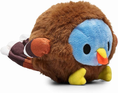 Flourish Pets 2 in 1 Multi-Layer Chew Toy for Active Dogs | Non-Toxic BPA Free Double Stitched Soft Fabric Exterior Dog Toys | Long-Lasting Dog Plush Toys –Turkey (4”)